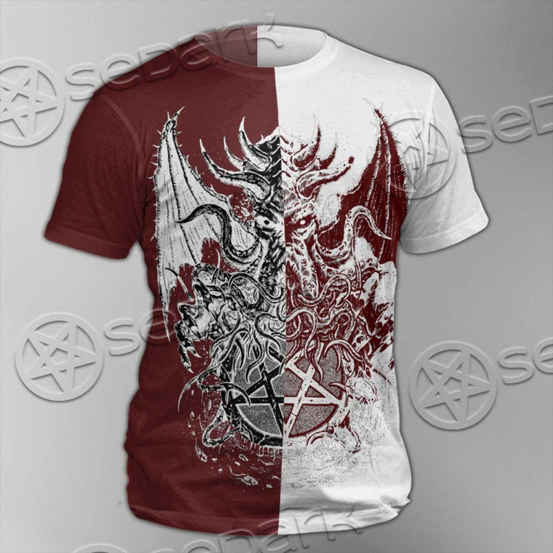 Satanic Cthulhu SED-0681 Unisex T-shirt