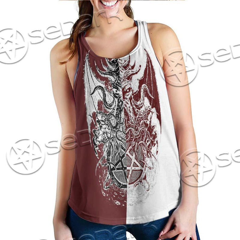 Satanic Cthulhu SED-0681 Women Tank Top