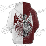 Satanic Cthulhu SED-0681 Hoodie & Zip Hoodie Raglan