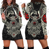 Yggdrasil Norse Mythology SED-0682 Hoodie Dress