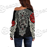 Yggdrasil Norse Mythology SED-0682 Off Shoulder Sweaters