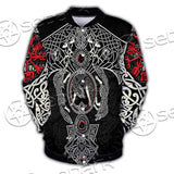 Yggdrasil Norse Mythology SED-0682 Button Jacket