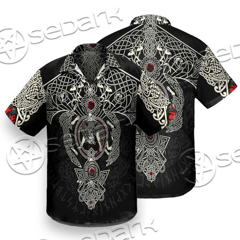 Yggdrasil Norse Mythology SED-0682 Shirt Allover