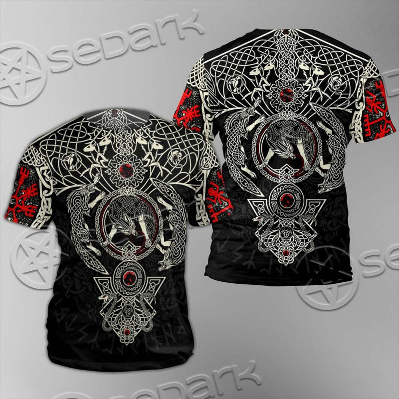 Yggdrasil Norse Mythology SED-0682 Unisex T-shirt