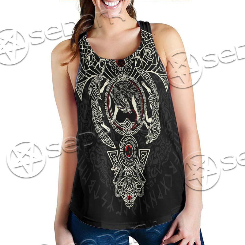 Yggdrasil Norse Mythology SED-0682 Women Tank Top