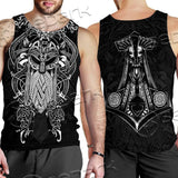 Viking Odin Thor'S Hammer SED-0683 Men Tank-tops