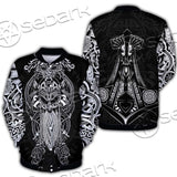 Viking Odin Thor'S Hammer SED-0683 Button Jacket