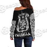 Viking Raven Valhalla SED-0684 Off Shoulder Sweaters