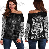 Viking Raven Valhalla SED-0684 Off Shoulder Sweaters