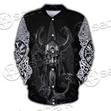 Viking Raven Valhalla SED-0684 Button Jacket