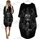 Viking Raven Valhalla SED-0684 Batwing Pocket Dress