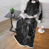 Viking Raven Valhalla SED-0684 Sleeved Blanket