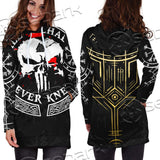 Skull Viking Valhalla SED-0685 Hoodie Dress