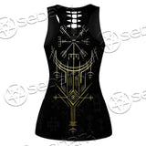 Skull Viking Valhalla SED-0685 Women Tank Top