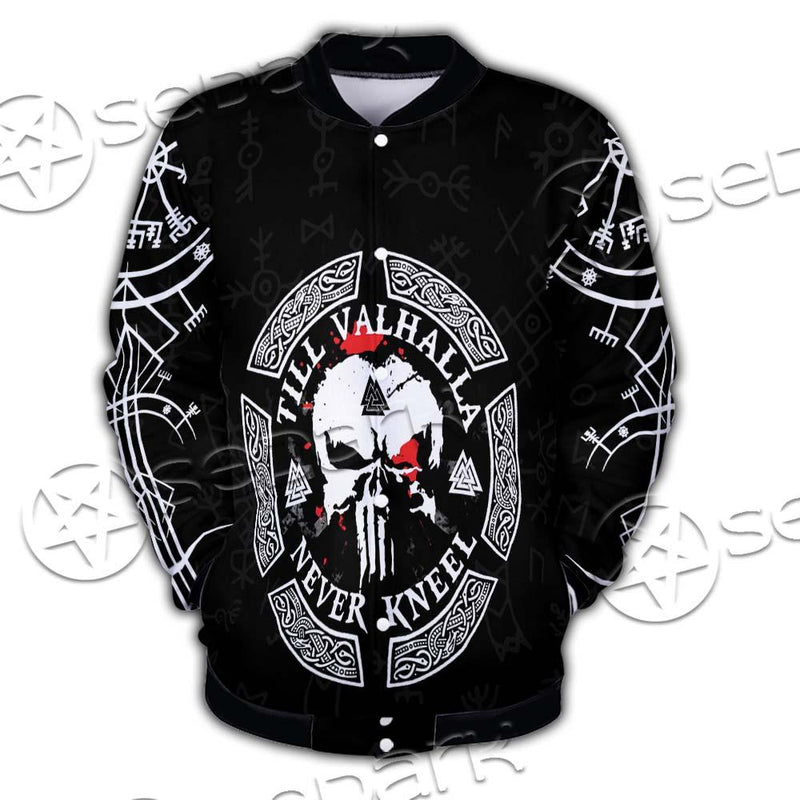 Skull Viking Valhalla SED-0685 Button Jacket