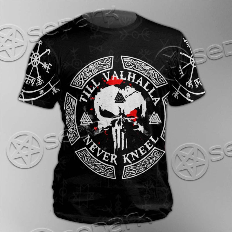 Skull Viking Valhalla SED-0685 Unisex T-shirt