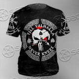 Skull Viking Valhalla SED-0685 Unisex T-shirt