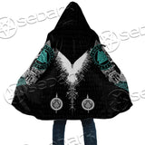 Yggdrasil And Viking Compass Vegvisir SED-0686 Cloak