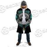 Yggdrasil And Viking Compass Vegvisir SED-0686 Cloak