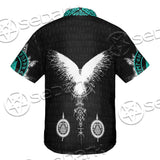 Yggdrasil And Viking Compass Vegvisir SED-0686 Shirt Allover