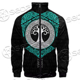 Yggdrasil And Viking Compass Vegvisir SED-0686 Jacket