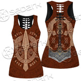 Viking Ravens Mjolnir SED-0687 Women Tank Top