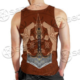 Viking Ravens Mjolnir SED-0687 Men Tank-tops