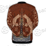 Viking Ravens Mjolnir SED-0687 Button Jacket