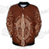 Viking Ravens Mjolnir SED-0687 Button Jacket