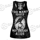 Viking Axe Symbols SED-0688 Women Tank Top