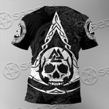 Viking Axe Symbols SED-0688 Unisex T-shirt