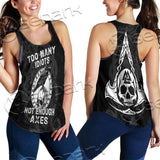 Viking Axe Symbols SED-0688 Women Tank Top