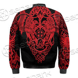 Ravens Norse Mythology Red Pattern SED-0697 Jacket