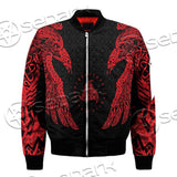 Ravens Norse Mythology Red Pattern SED-0697 Jacket