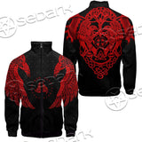 Ravens Norse Mythology Red Pattern SED-0697 Jacket