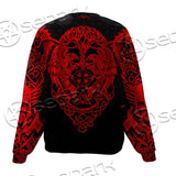 Ravens Norse Mythology Red Pattern SED-0697 Unisex Sweatshirt