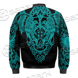 Ravens Norse Mythology Green Pattern SED-0698 Jacket