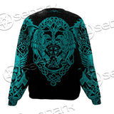 Ravens Norse Mythology Green Pattern SED-0698 Unisex Sweatshirt