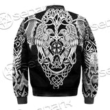 Ravens Norse Mythology White Pattern SED-0699 Jacket