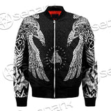 Ravens Norse Mythology White Pattern SED-0699 Jacket