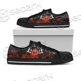 Goat Head 666 SED-0703 Unisex Canvas Shoes Low Top