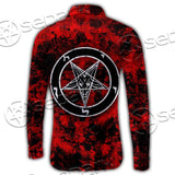 Red Sigil Baphomet SED-0718 Shirt Allover