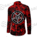 Red Sigil Baphomet SED-0718 Shirt Allover