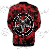 Red Sigil Baphomet SED-0718 Button Jacket