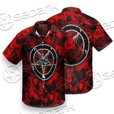 Red Sigil Baphomet SED-0718 Shirt Allover