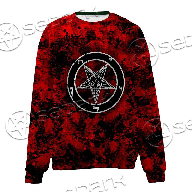 Red Sigil Baphomet SED-0718 Unisex Sweatshirt