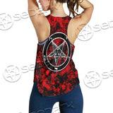 Red Sigil Baphomet SED-0718 Women Tank Top