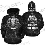 Hail Satan And Trust No One SED-0719 Hoodie & Zip Hoodie