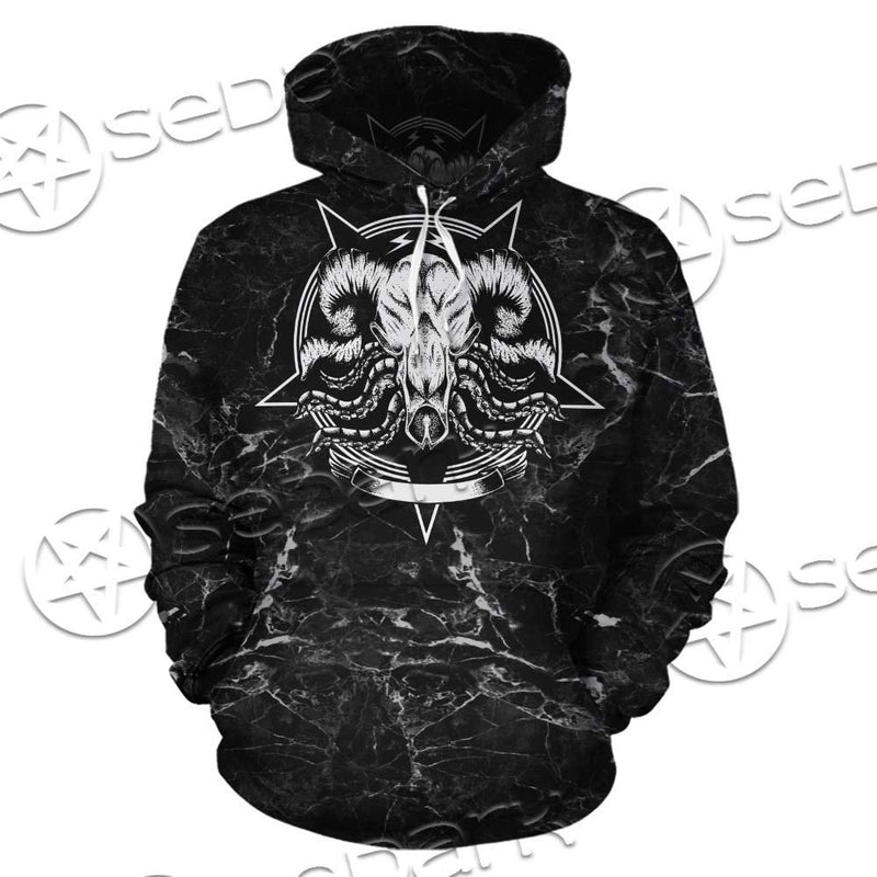 Hail Satan And Trust No One SED-0719 Hoodie & Zip Hoodie
