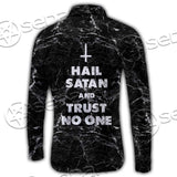 Hail Satan And Trust No One SED-0719 Shirt Allover